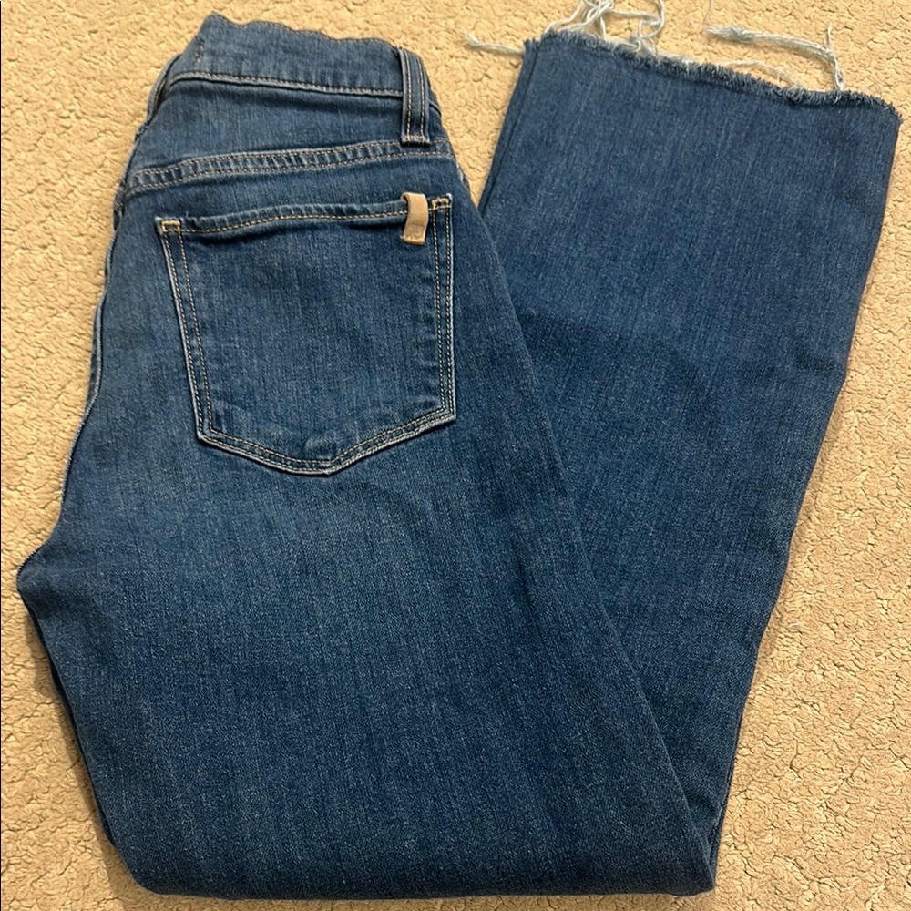 Joes Callie crop boot Classic Blue Women's Jeans